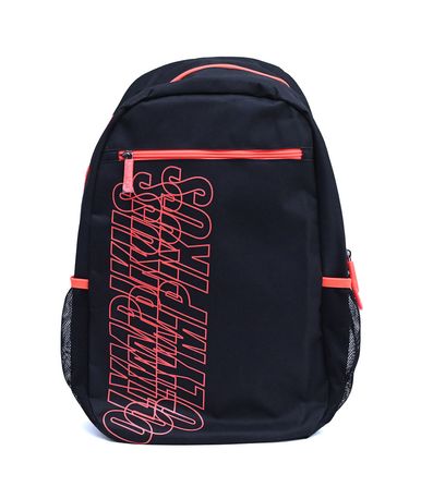 Mochila Olympikus Basic OIWB Preto e Pétala Masculino
