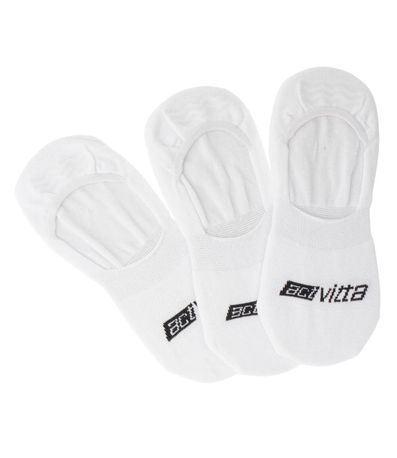 Meia Actvitta Casual Branco Masculino