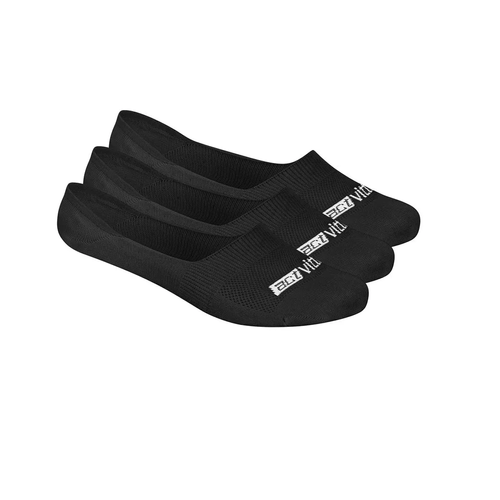 Meia Casual Activitta Sapatilha Preta Masculino