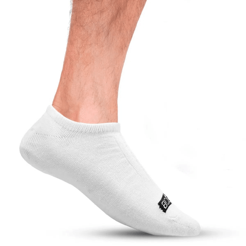 Meia Casual Activitta Invisível Branca Masculino