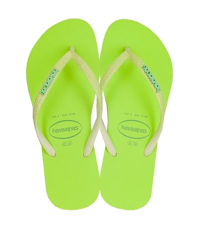 Chinelo Havaianas Glitter Neon Verde Feminino
