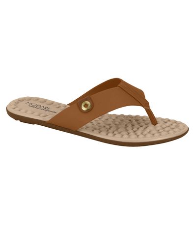 Tamanco Flats Modare Caramelo Feminino