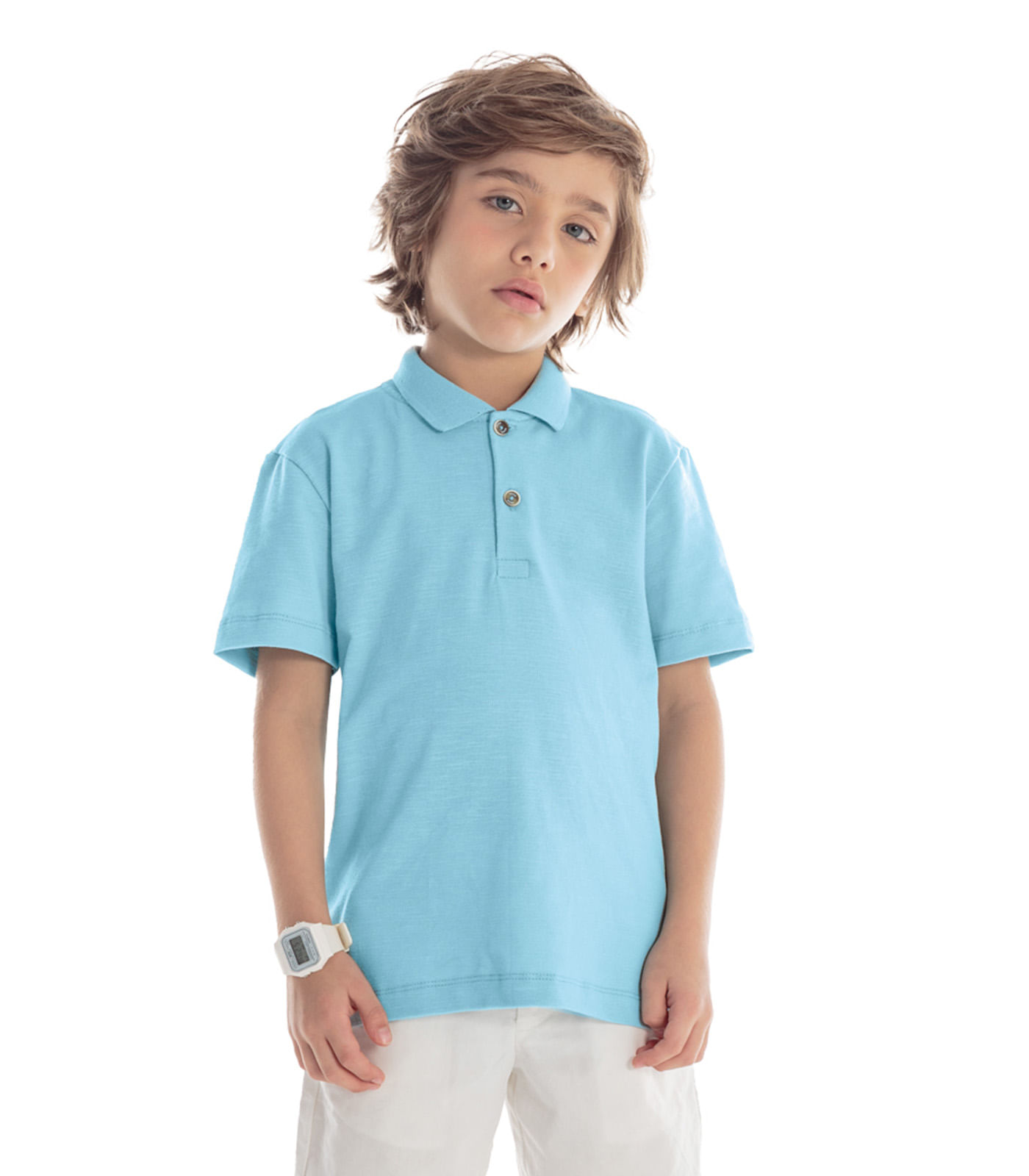 Camisa Infantil Masculina Bichinhos Trick Nick Azul 6