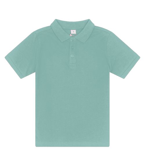 Polo Infantil Menino Em Cotton Trick Nick Verde