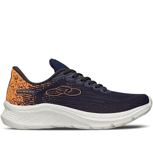 Tênis Olympikus Delta Kids Marinho e Laranja Masculino
