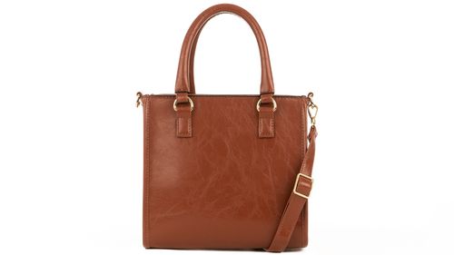 Bolsa Média com Alça Rafitthy Marrom Feminina