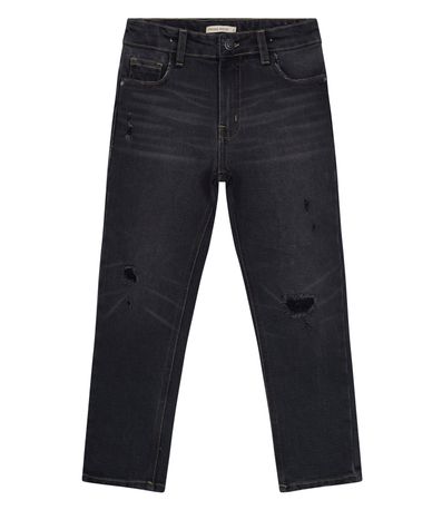 Calça Jeans Infantil Masculina Trick Nick Preto