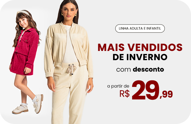 Mais Vendidos Inverno