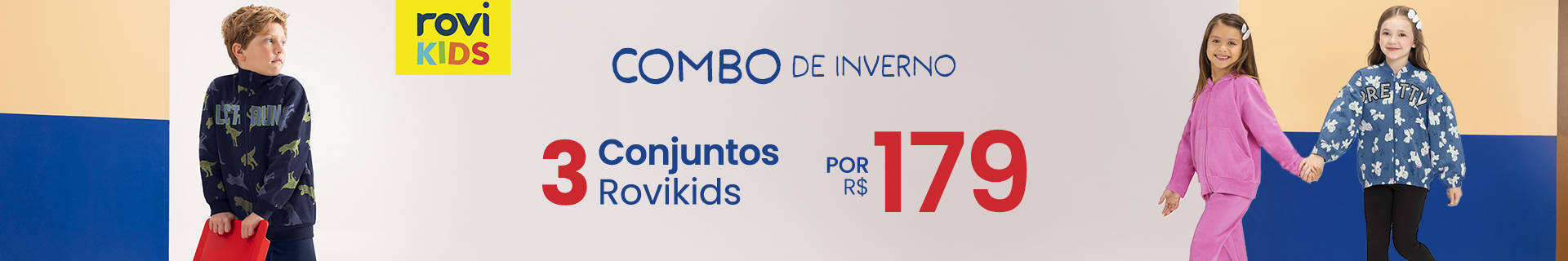 combo 4 conjuntos kids