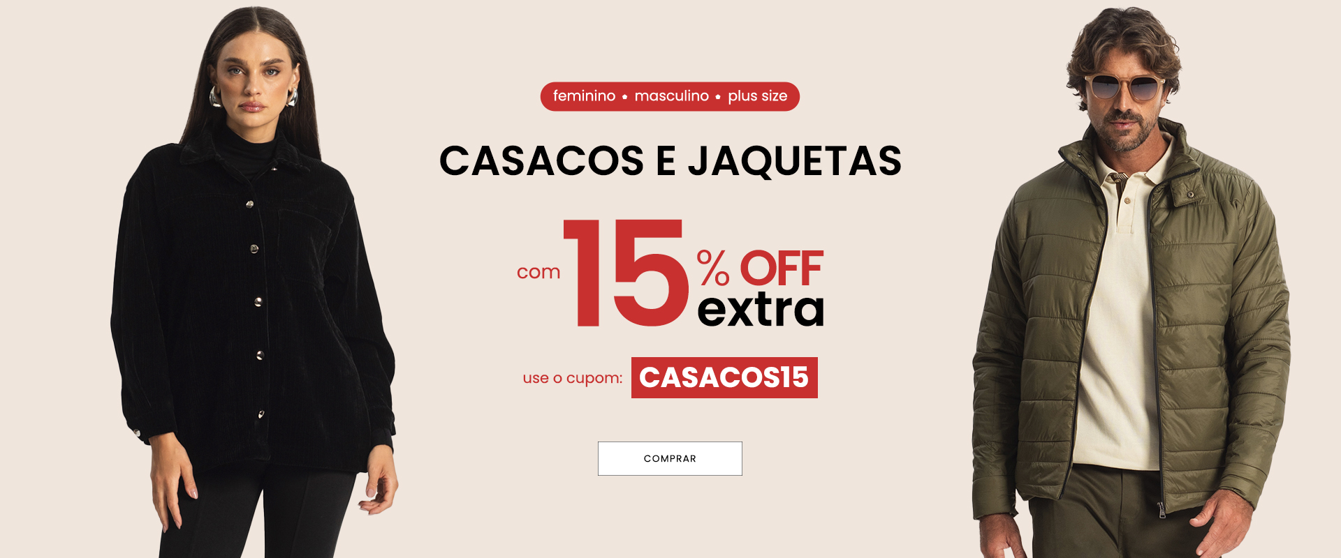 Casacos e Jaquetas